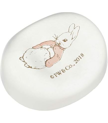 Amazon｜アオバ クリア 箸置 ピーターラビット 青 528067｜箸置き