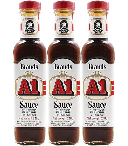 Amazon.co.jp: A1ソース（エーワンソース） 240g×6本 （イギリスBrand