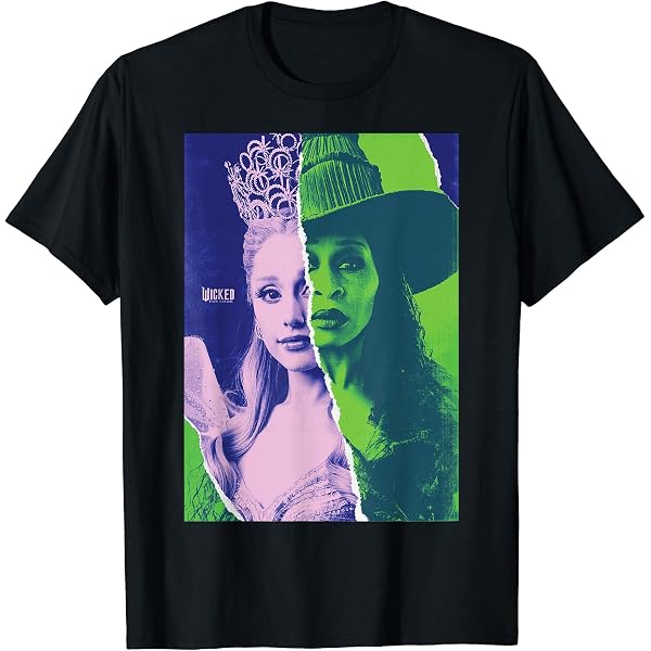 Amazon | ウィキッド・エルファバ＆グリンダ・トーナル Tシャツ | T