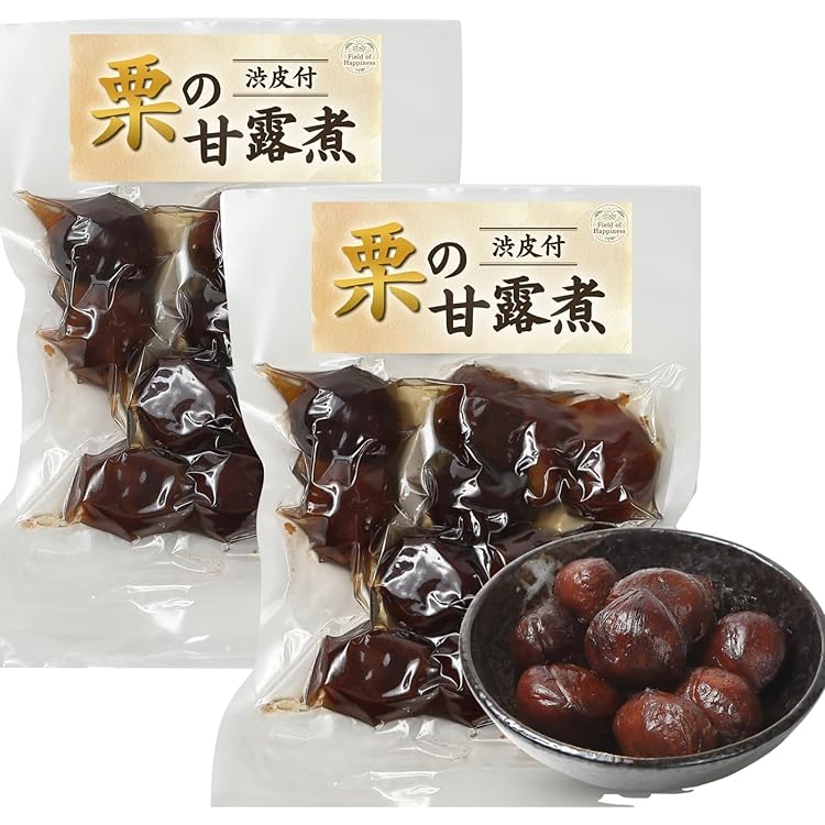 Amazon | 堀永殖産 栗の渋皮煮 200g | 堀永殖産 | 甘栗 通販
