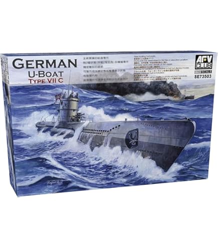 Amazon.co.jp: AMATI 1/72 U-Boat 47 TYPE VII B 1936-U-Boat 47 VII