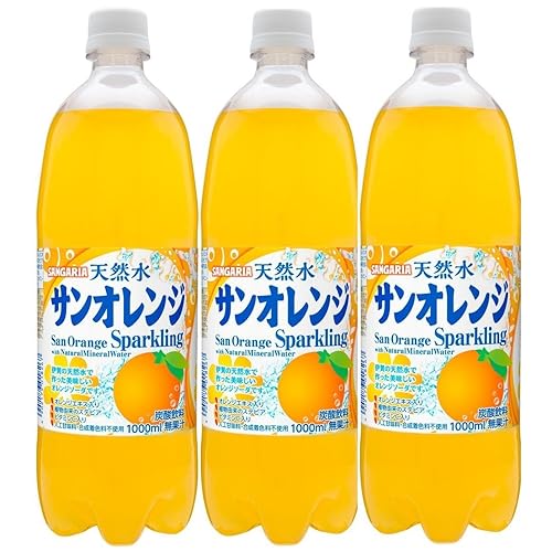 日本サンガリア・ベバレッジカンパニー 天然水 サンオレンジ スパークリング