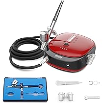 Gocheer 40PSI エアブラシ コンプレッサー ミニ エアブラシ セット Amazon.co.jp: Gocheer【2023年新型】40PSI エアブラシ