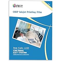 overhead projector sheets inkjet printer