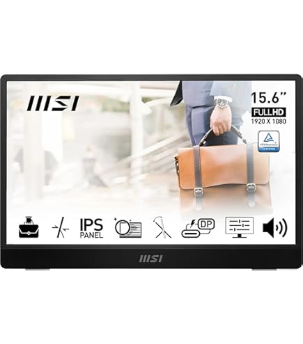 Amazon.co.jp: MSI PRO MP161 モバイルモニター IPSパネル フルHD/15.6