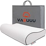 VADUUU 枕 低反発枕 人気 安眠マクラ 首・頭・肩をやさしく支える 健康枕 肩こり対策 いびき防止 頚椎サポート ヘルスケア枕 カバー付き 家族のプレゼント
