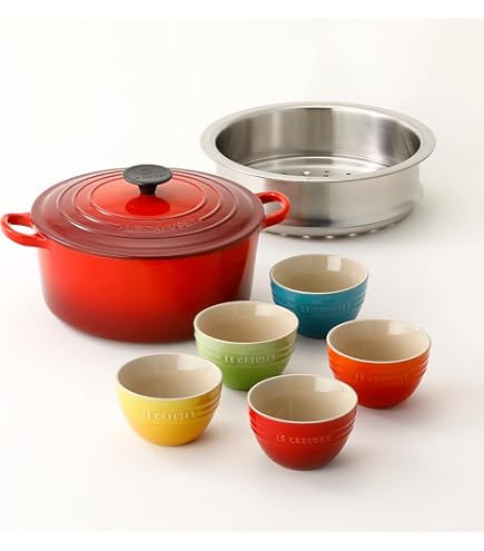 Amazon｜ル・クルーゼ(Le Creuset) 鋳物 ホーロー 鍋ココット