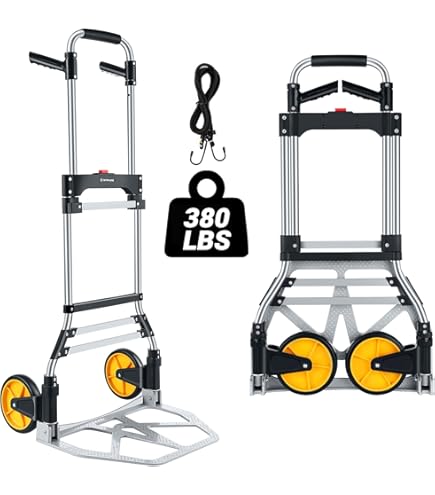 Buy Portable Folding Hand Cart, Aluinu Hand Truck, Push Truck Trolley
