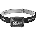 Lepro ヘッドライト 電池式 ledヘッドライト 電池 ヘッドランプ 超軽量 【白光＆赤光/６つの点灯モード/実用点灯7～50時間/防水防雨】 700L 小型 軽量 ヘッド ライト 登山 釣り ライト キャンプ ジョギング ハイキング 散歩 アウ