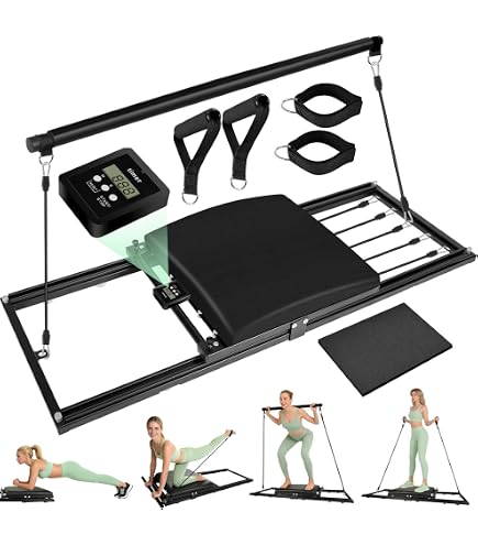 Amazon.co.jp: STOTT PILATES V2 Max Plus リフォーマー : スポーツ