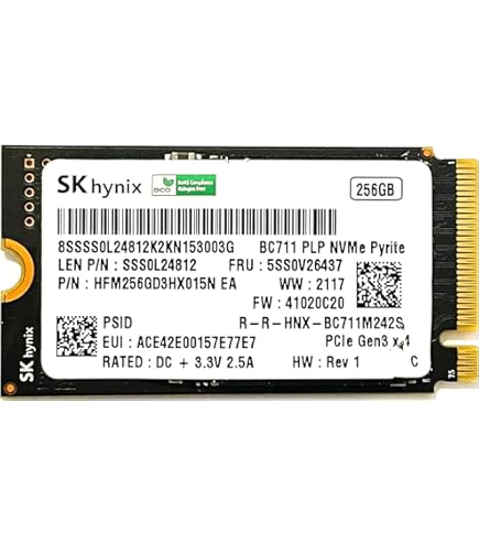 Amazon | OEM Micron 256GB M.2 PCI-e GEN 4X4 NVME SSD 内蔵