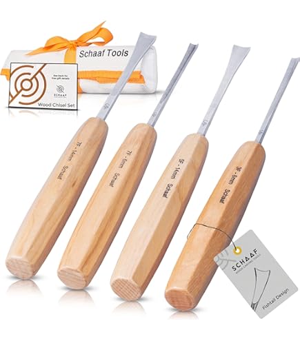 Amazon.co.jp: PFEIL 「スイス製」中間サイズ 彫刻道具 6個セット