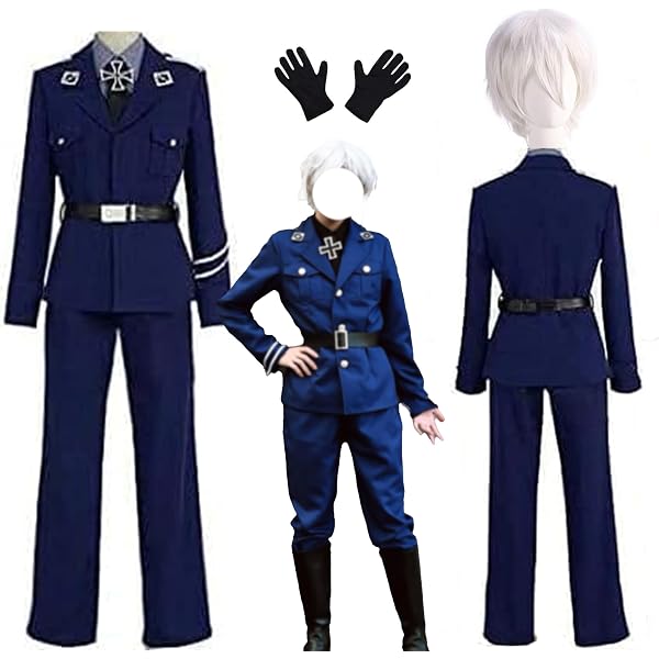 Amazon.co.jp: LUCKYCOS ギルベルト バイルシュミット 軍服 コスプレ