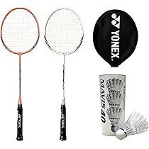 Amazon | [ヨネックス]YONEX バドミントンセット シャトル付