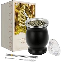 Amazon.co.jp: マテ茶 カップ ステンレス製 マテ茶 セット 230ml マテ