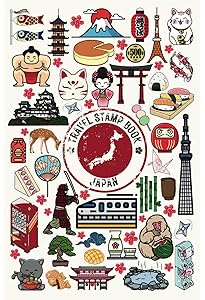 Amazon | Japan Eki Stamp Book: Station and souvenir stamp book for