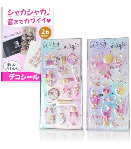 Amazon | クラックス オバケーヌ シャイニーパフュームステッカー