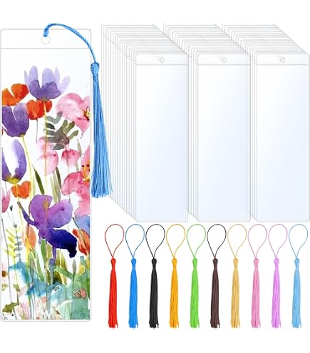 Blulu Plastic Bookmark Sleeves Clear Bookmark Holder Jamaica-470355