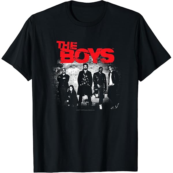 Amazon | The Boys Show Logo Superhero TV Show Tシャツ | Tシャツ