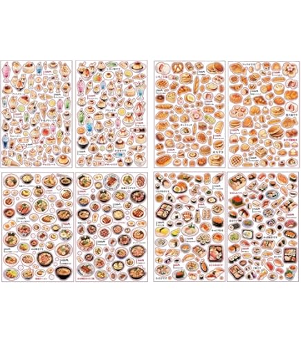 Amazon | Nico-Recipe にこ・れしぴ フレークシール crs_53-059_060