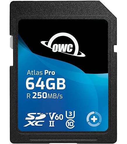 ATLAS S PRO 256GB SDXC UHS-II V90 SDカード OWC Atlas Ultra SD Memory Cards