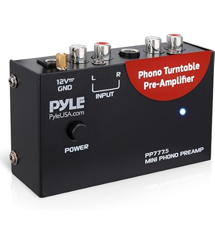 Amazon | TCC TC-450 Mobile (AC/Battery) Phono Preamp, Pre-amp