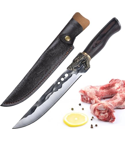 Amazon | STEAK CHAMP ステーキチャンプ シェフズ ナイフ 洋包丁 肉