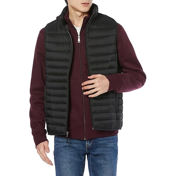 Amazon | [クリフメイヤー] 軽量 中綿 ベスト メンズ MEDIUM グリーン