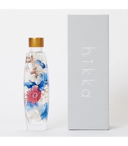 hikka ヒッカ ブルームアクア オクタゴンS オレンジ ハーバリウム Amazon｜ハーバリウム hikka (ヒッカ)Type04 (最大径72mm×H135mm