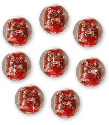 Amazon | トンボ玉 アンティーク藍 13-14 mm 穴5mm | ビーズ