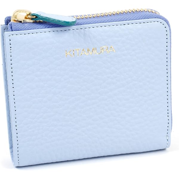 Amazon | [キタムラ] カラーコンビ 二折財布 PH0791 アイス