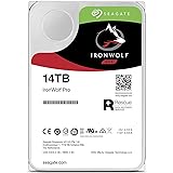 Seagate IronWolf Pro 3.5" データ復旧3年付 14TB HDD(CMR) 5年保証24時間稼動 PC NAS 用 RVセンサ ST14000NE0008