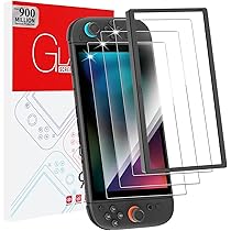 Amazon | Switch 2 ガラスフィルム 用 Sungale『3枚入り+専用ガイド枠