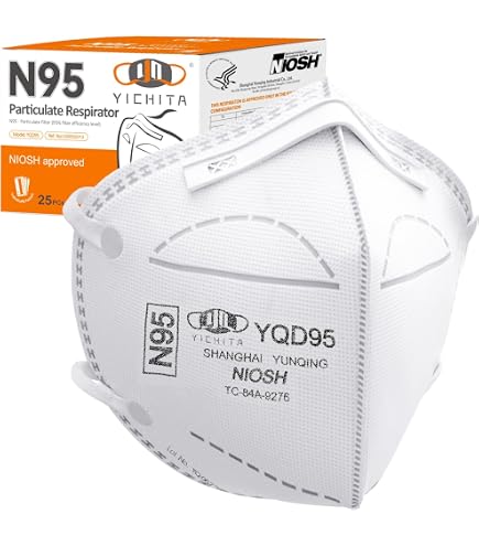 Amazon.co.jp: N95マスク 3Q SQ100Gs 個包装10枚入り NIOSH認定・FDA