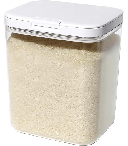 Tupperware　食品保存容器　米びつ Amazon｜Tupperware プラスチック製ライスキーパー - 5kg、マルチ