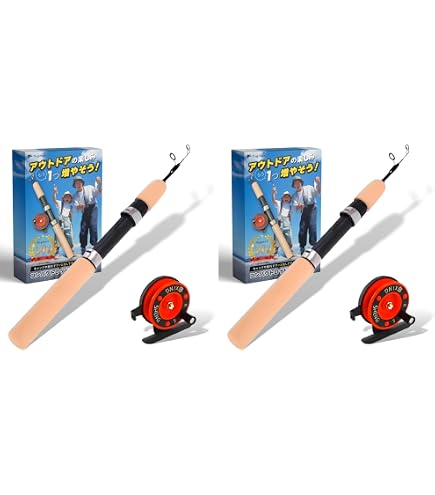 Amazon.co.jp: ソリッド わかさぎセット90 ワカサギ竿&リールセット