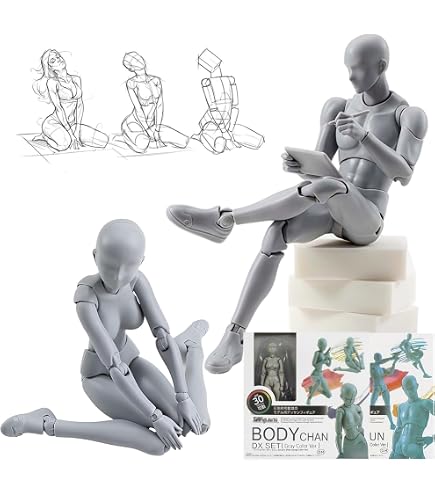 Amazon.co.jp: ホルベインアート デッサンマネキン デッサンモデル人形