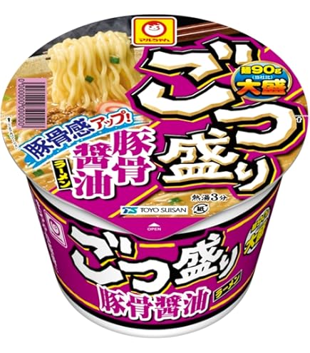 Amazon.co.jp: ごつ盛り ワンタン醤油ラーメン 117g×12個 : 食品・飲料