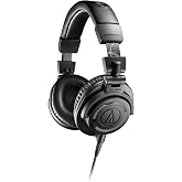 オーディオテクニカ モニターヘッドホン 有線 マットブラック 2025年限定カラー ATH-M50x ENSO/スタジオレコーディング/ミキシング/DJ/トラックメイキング/ゲーミング