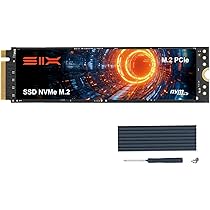 【新品】SIX NVMe M.2SSD PCIe Gen4x4 1TB 2280 Amazon.com: SIX NVME M.2 SSD PCIe 4.0-1TB m.2 2280 ssd, Read UP to