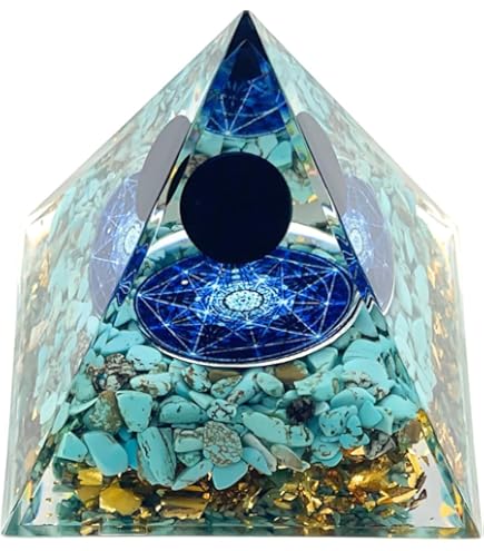 Amazon.co.jp: XQIGI オルゴナイト ピラミッド LEDナイトライトベース