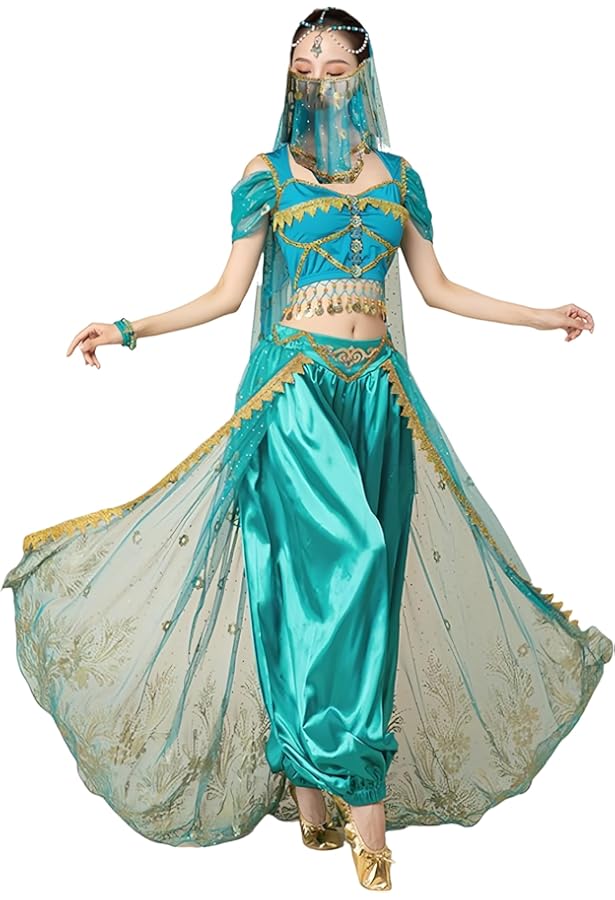 Amazon.co.jp: ハロウィン 仮装 アラジン ジーニー コスチューム