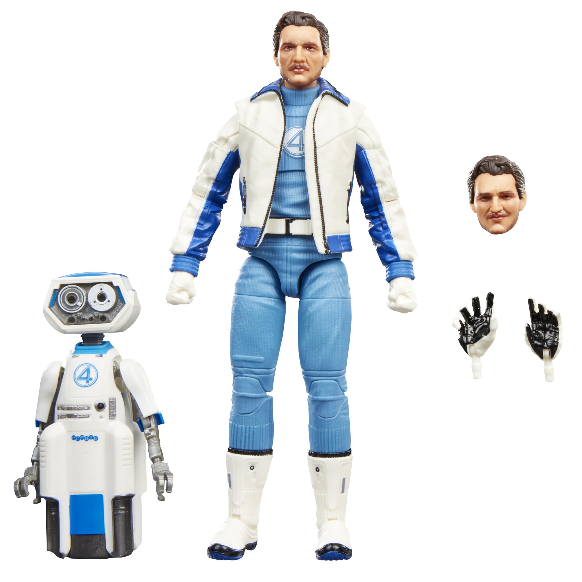 ハズブロ(Hasbro)MARVEL マーベルレジェンド・シリーズ アベンジャーズ/ドゥームズデイ ミスター・ファンタスティック&ハービー(H.E.R.B.I.E.) 2パック、マーベル・スタジオ 『アベンジャーズ/ドゥームズデイ』 15cm サイズ
