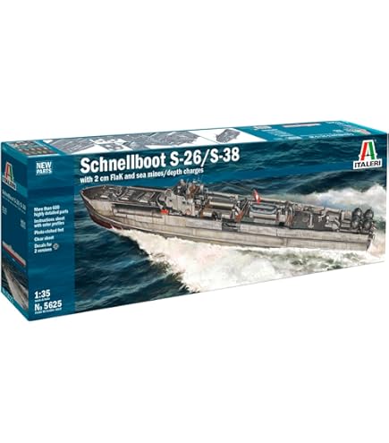 Amazon | タミヤ イタレリ 1/35 魚雷艇シリーズ 5607 1/35 シュネル