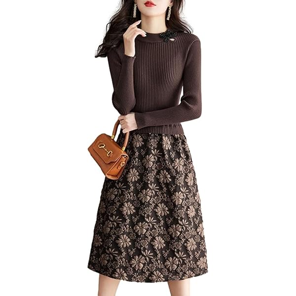 ワンピース herlipto Plage Random Rib Knit Dress Amazon.co.jp: herlipto ハーリップトゥ Plage Random Rib Knit