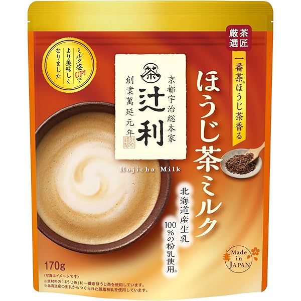 Amazon.co.jp: Tsujiri Matcha Milk with Dark Tea 5.3 oz (150 g