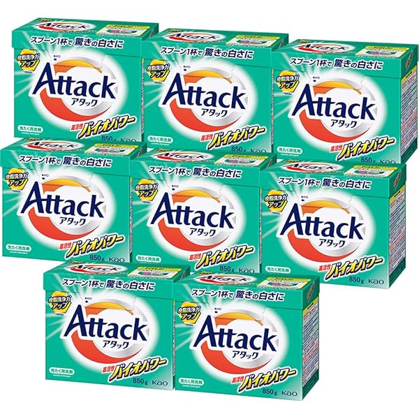 Amazon | 花王 アタック高活性バイオEX本体×4 | 花王(Kao) | 液体洗剤