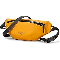 【ARC'TERYX ボディバッグ ブラック×オレンジ】 アークテリクス ボディバッグ BEAMS別注 オレンジ ブラック ARC