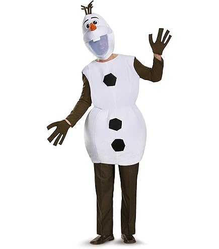 Amazon.co.jp: アナと雪の女王 オラフ 大人用 コスチューム