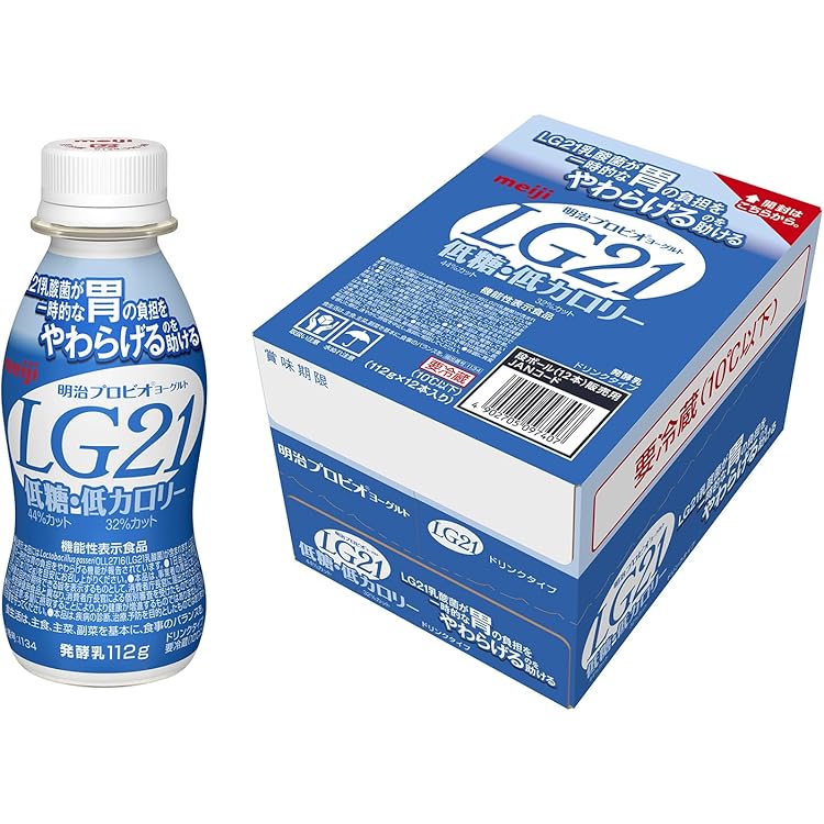 Amazon.co.jp: [冷蔵]明治プロビオヨーグルトLG21 ドリンクタイプ 112g